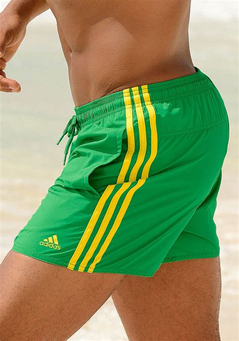 adidas badehose junge lang schwarz grün|Badeshorts für Jungen .